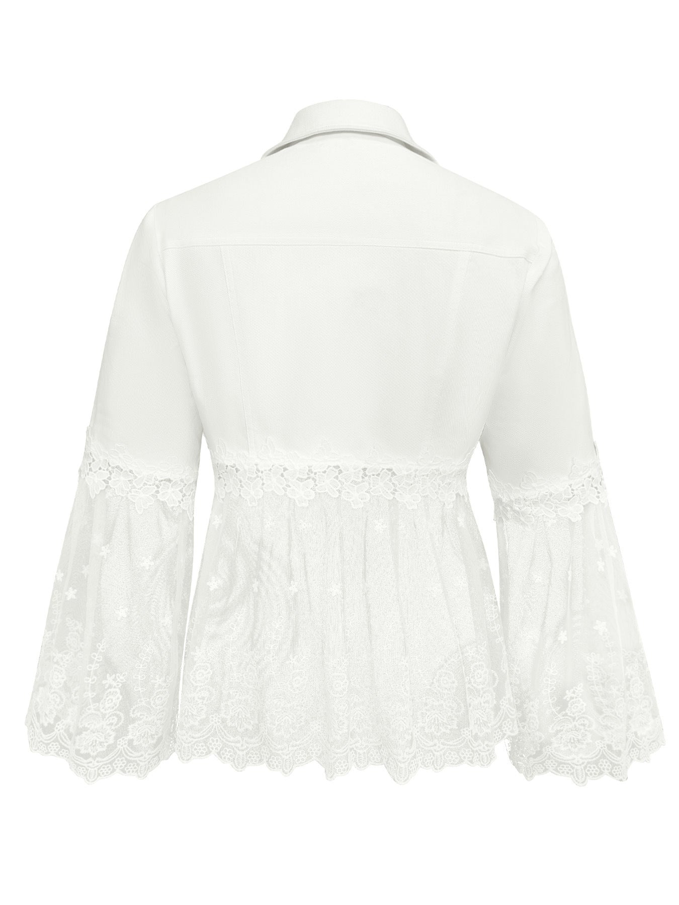 Sylvie | Elegantní sako s krajkovými panely