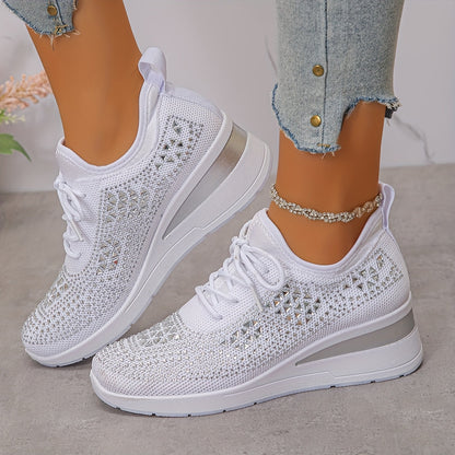 Cristal | Baskets Orthopédiques Ornées de Strass