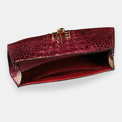 Fréhel | Sac à main effet crocodile