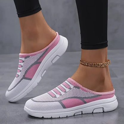 Léonie | Baskets Slip-On en Mesh Respirant