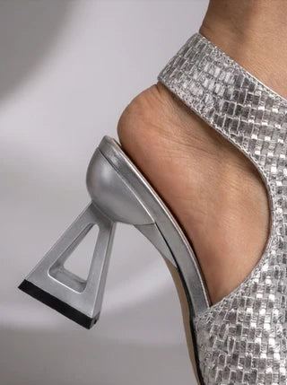 Sophia| Sandales à talons tressées élégantes pour femme