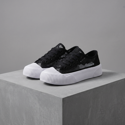 Flore | Baskets en Dentelle à Lacets