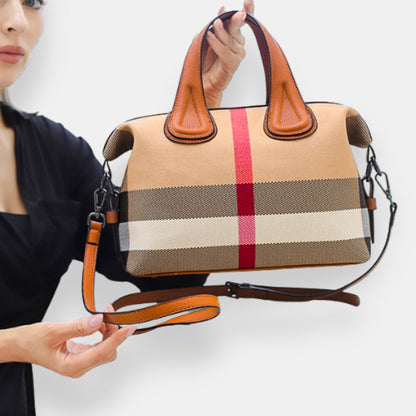 Caëlise | Sac tartan structuré