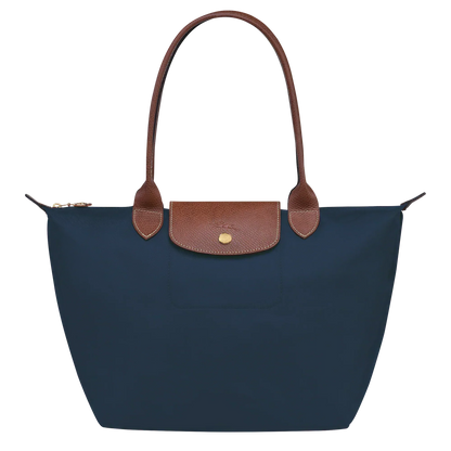 Longchamp I Sac Tote Le Pliage Moyen, Marine
