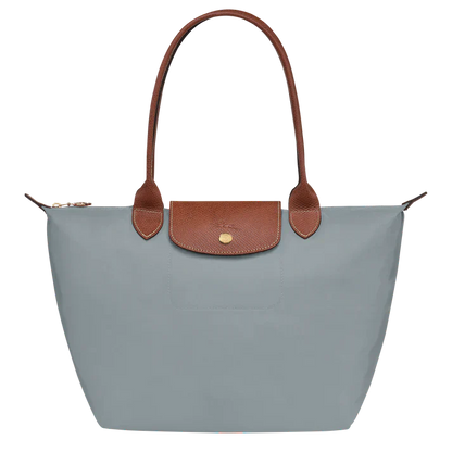 Longchamp I Sac Tote Le Pliage Moyen, Acier