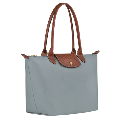 Longchamp I Sac Tote Le Pliage Moyen, Acier