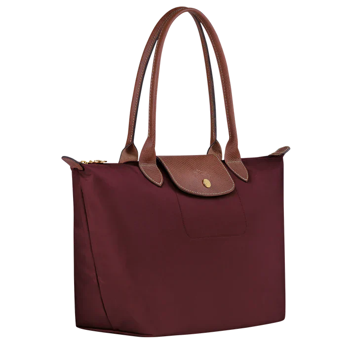 Longchamp I Sac Tote Le Pliage Moyen, Bourgogne