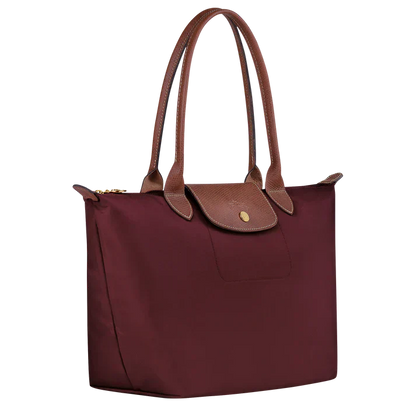 Longchamp I Sac Tote Le Pliage Moyen, Bourgogne
