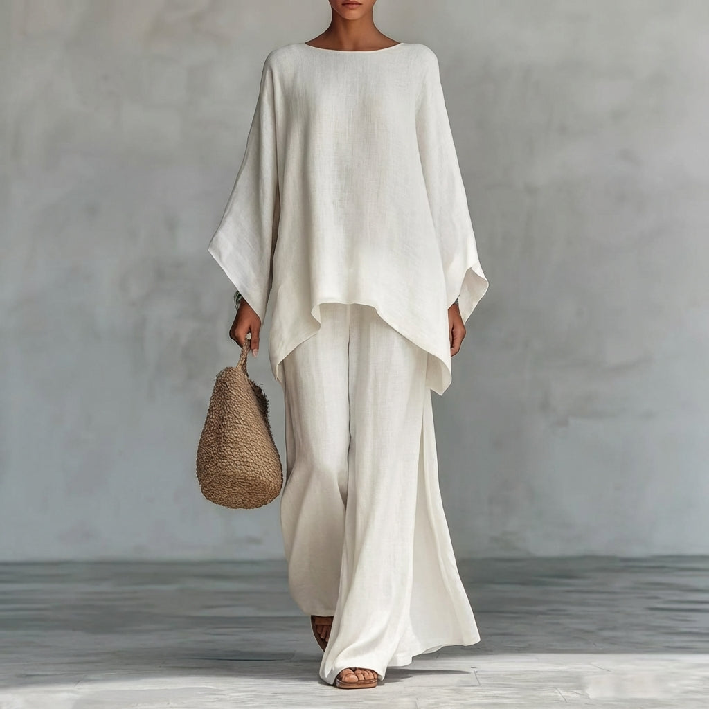 Kristýna | Ensemble manches longues et pantalon large