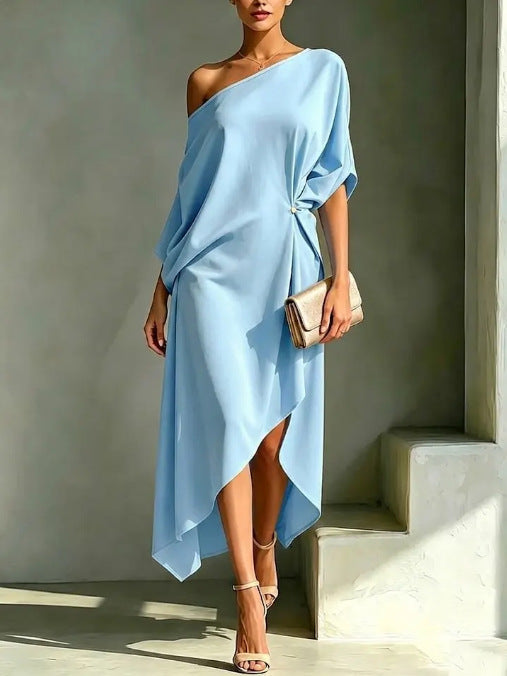 Camila | Robe élégante asymétrique