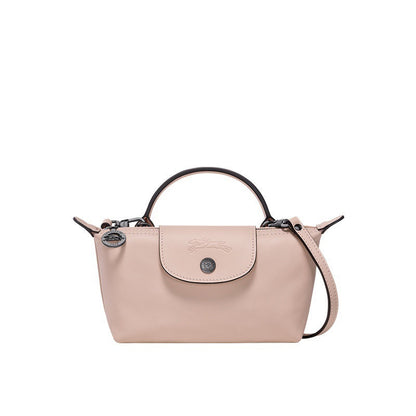 Mini Sac en Cuir Longchamp - Rose