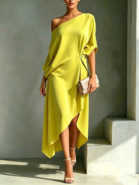 Camila | Robe élégante asymétrique