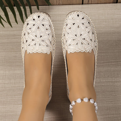 Fleurie - Ballerines Orthopédiques Ajourées