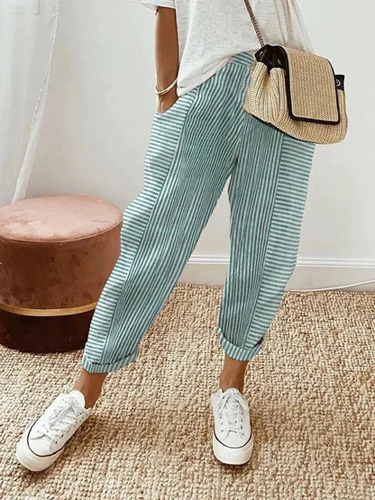 Petra | Pantalon à rayures