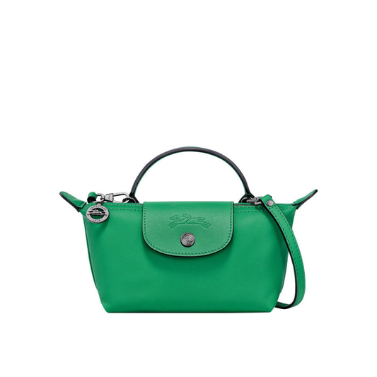 Mini Sac en Cuir Longchamp - Vert