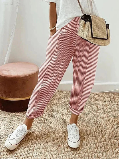 Petra | Pantalon à rayures